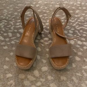 Espadrille wedge sandals